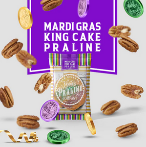 KING CAKE PRALINE: Bulk Pack of 50